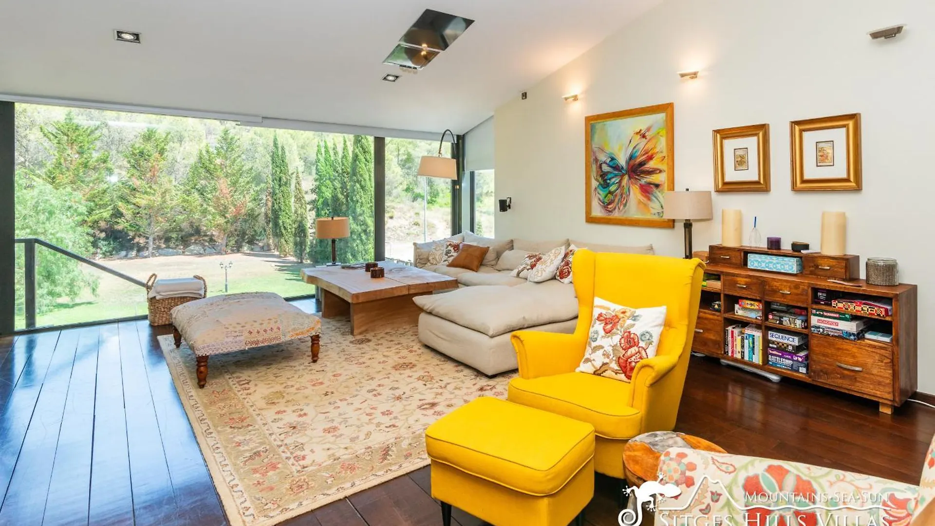Spacious Villa Santa Fe - Private Pool, Big Garden And A/C Close To Sitges Olivella