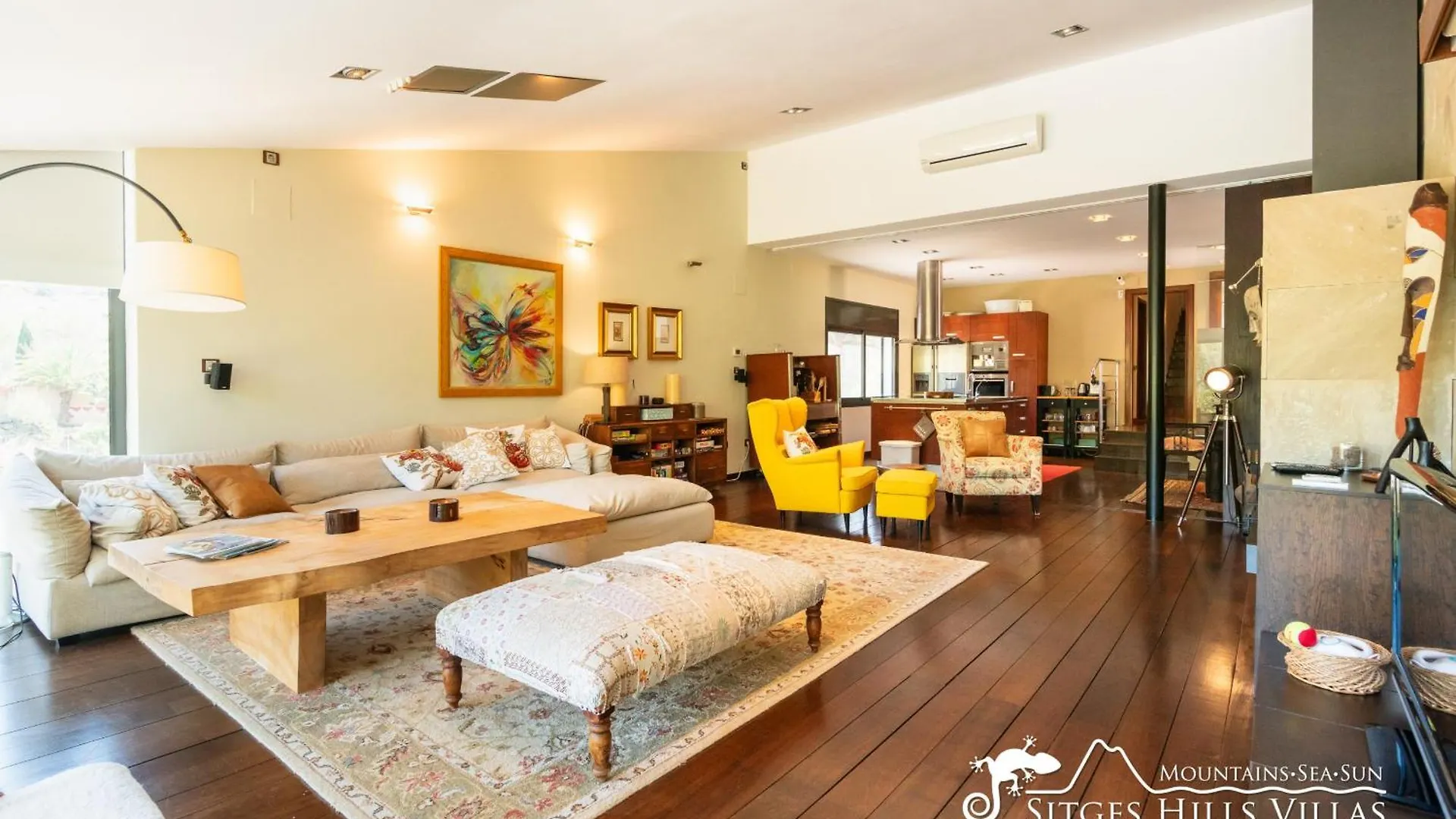 Spacious Villa Santa Fe - Private Pool, Big Garden And A/C Close To Sitges Olivella 0*,  Španělsko
